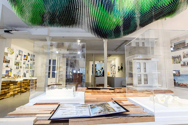 Scénographie d'exposition s&aa par fÃlsom – fubiz media Inspiration Vegetal plafond
