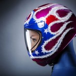 Olympic skeleton racer Noelle Pikus-Pace poses for a portrait during the 2013 U.S. Olympic Team Media Summit in Park City, Utah