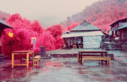 Infrared Photography of Nepal