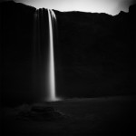 Stark Black and White Photographs of Waterfalls