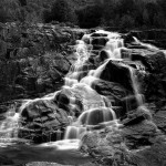 Stark Black and White Photographs of Waterfalls5