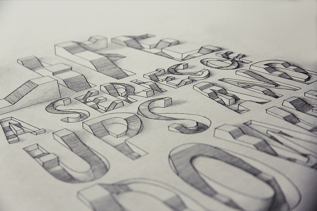 3D Typography by Lex Wilson 6