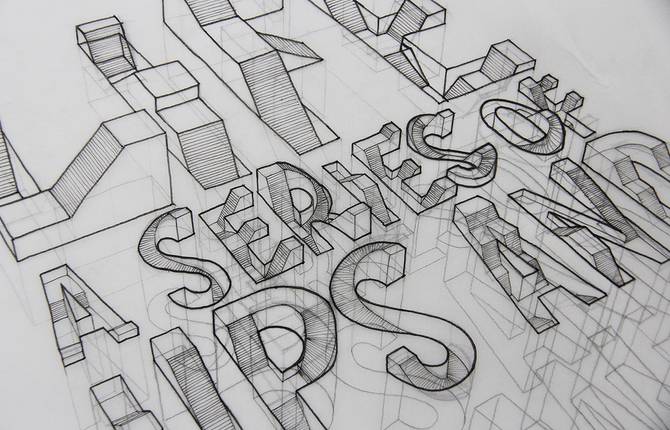 3D Typography by Lex Wilson