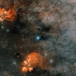 The sky around the star Gliese 667C
