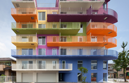 Colored Building by Ciel Rouge