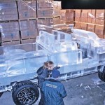 Driveable Truck made of Ice13