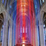Graced With Light Installation in San Fransisco Cathedral 1