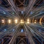 Graced With Light Installation in San Fransisco Cathedral 3