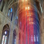 Graced With Light Installation in San Fransisco Cathedral 5