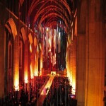 Graced With Light Installation in San Fransisco Cathedral 7