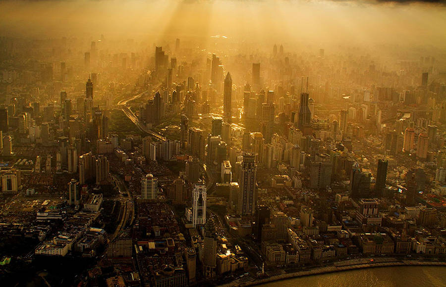 Stunning Aerial Photos of Shanghai