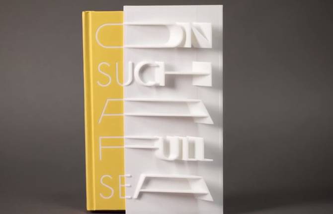 World’s First 3D-Printed Book Cover