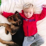 A Naptime Story with Dog and Baby-4