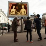 Artist Replaces Billboard Ads with Classic Art in Paris-11