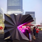 Folded Metal Kiosks 1