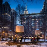 Infinite Neons in NYC Water Tower Sculptures 2