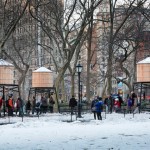 Infinite Neons in NYC Water Tower Sculptures 3