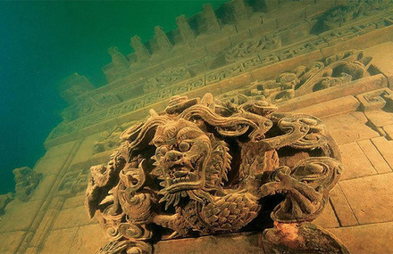 Lost City found Underwater in China