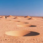 Monumental Land Art Installation in the Sahara 11