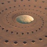 Monumental Land Art Installation in the Sahara 2