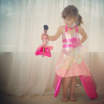 Paper Dresses by 4-Year Old Girl 10