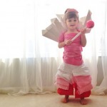 Paper Dresses by 4-Year Old Girl 18