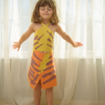 Paper Dresses by 4-Year Old Girl 20