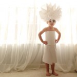 Paper Dresses by 4-Year Old Girl 7