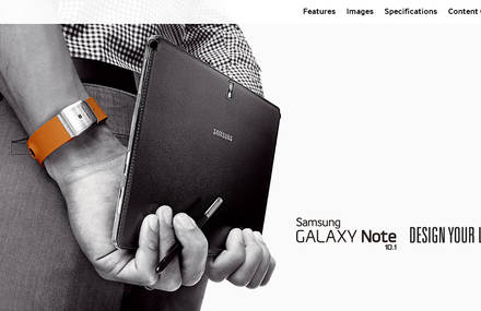 Samsung Galaxy Note 10.1 2014 Edition Microsite