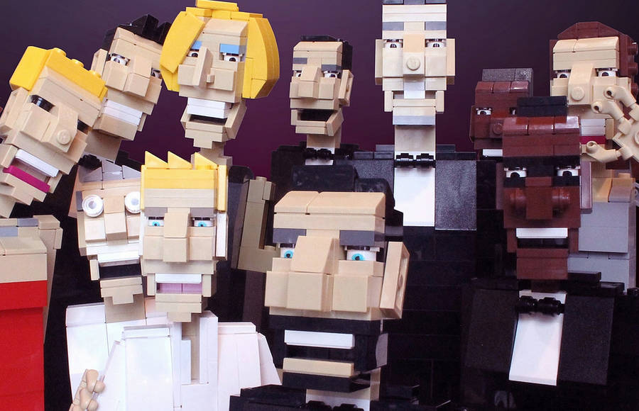 Celebrities And Characters in Lego