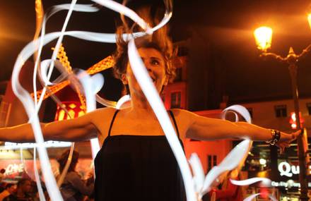 Installation « Off » Nuit Blanche 2014 NANOLIGHT – Franck Esposito