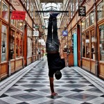 Breakdancer at Famous Paris Landmarks 12