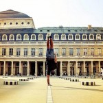 Breakdancer at Famous Paris Landmarks 2