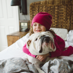 Friendship Between a Young Girl and a dog 11