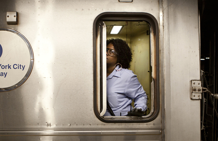 New York Subway Drivers Portraits