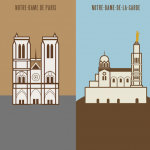 Paris vs Marseille Illustrations 14