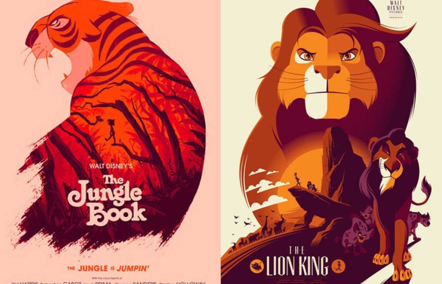 Reinvented Disney Posters by Mondo