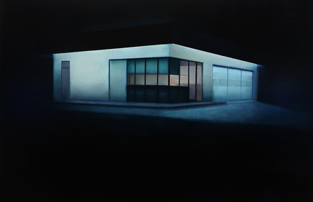 Night Lights Paintings by Trevor Young