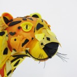 Wild Animals Made from Ocean Trash 2