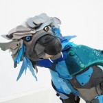 Wild Animals Made from Ocean Trash 4