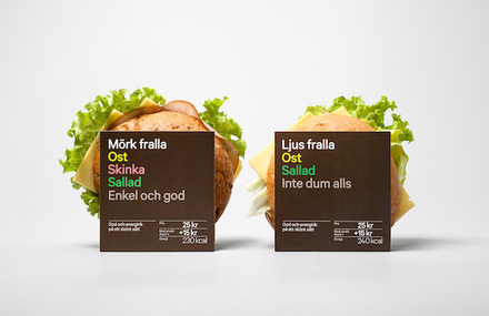 Minimalist Food Packaging by BVD