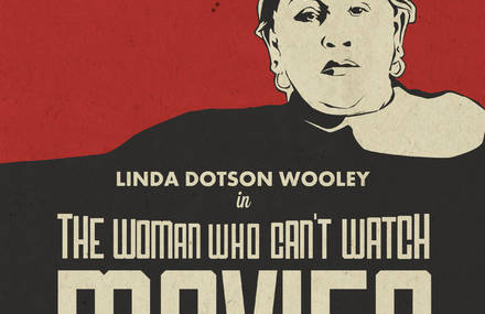 The woman who can´t watch movies