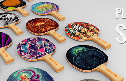 Designer Ping Pong Paddles By Uberpong