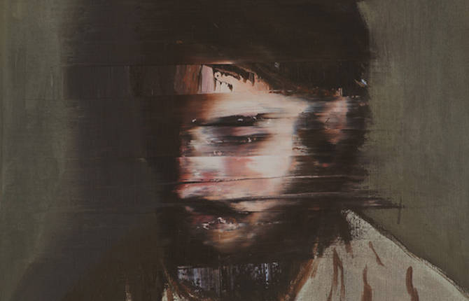 Glitch Portraits Paintings by Andy Denzler