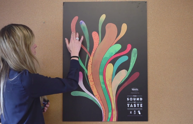 Feel Flavour – An Interactive Poster