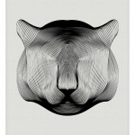 Animals Drawn with Moire Patterns4