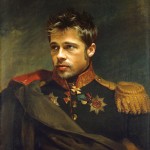 Celebrities as Neoclassical Paintings 15