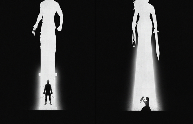 Silhouettes of Superheroes Part II