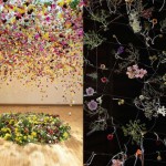 Suspended Flowers Installation 0