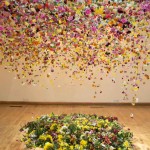 Suspended Flowers Installation 1